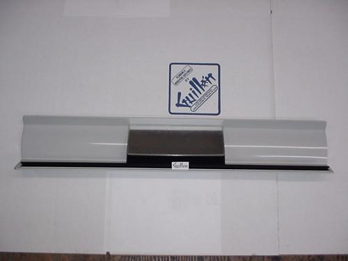 Jacuzzi A880945; Fontana; Front cover assembly for control panel; in Silver; Discontinued Product