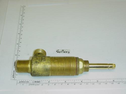 Jacuzzi A883829; Donson; Faucet valve cold; in Bright Brass; Discontinued Product
