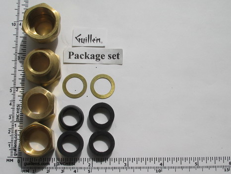 Jacuzzi A894000;; Hook up kit bath faucet mounting kit; Unfinish; Discontinued Product