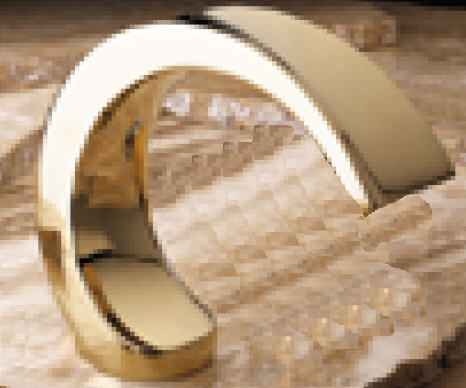 Jacuzzi A895829;; Fillspout sea crest bath; in Bright Brass; Discontinued Product