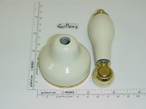 Jacuzzi A905958;; Handle assembly lever cold; in Almond; Discontinued Product