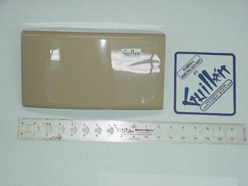 Jacuzzi B064904; Fontana; Back acrylic cover assembly; in Tan; Discontinued Product