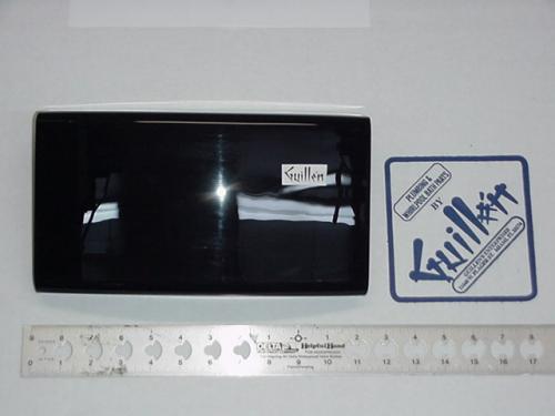 Jacuzzi B064917; Fontana; Back acrylic cover assembly; in Black; Discontinued Product