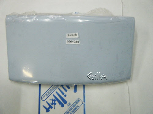 Jacuzzi B064984; Fontana; back acrylic cover assembly for rainbow faucet spout; in Sky Blue; Discontinued Product