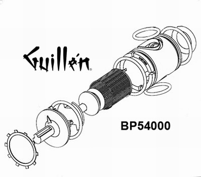 Jacuzzi BP54000;; Air control valve repair cartridge assembly; Unfinish   8399000; U767000  ; Discontinued Product - Use  Jacuzzi PA54000