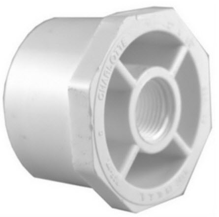 Jacuzzi BP61000; ; 1 1/2" sipgot x 1 1/4" slip pvc reduce bushing; unfinish