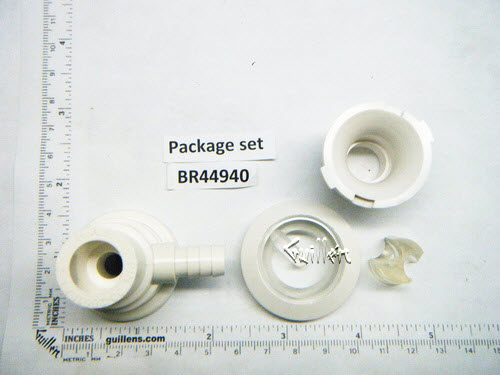 Jacuzzi BR44940; Duoblaster Jet; Assembly; in White