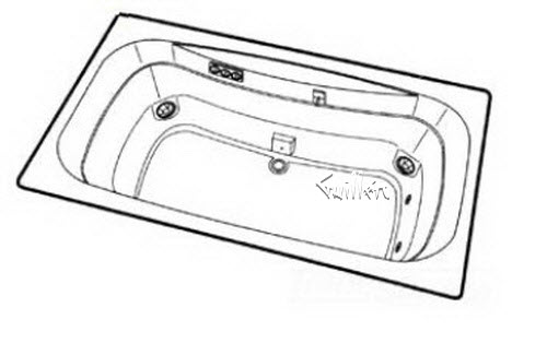 Jacuzzi C540000; Signa (R); 1995 Builder Series Whirlpool (LH) left hand 4 HTC / 2 BMH jets .75 hp / 1.5 hp pump motor 10.0 amp 115 volt 15 amp technical part breakdown owner manuals Specifications Catalog   7012000
