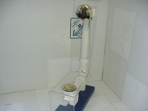 Jacuzzi C945940; ; 23 - 27" inch rotary cable tub drain turning knob pvc sch 40; in White   K606940