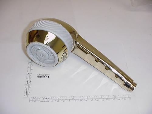 Jacuzzi C980829; Optica; Handheld shower head; in Bright Brass; Discontinued Product