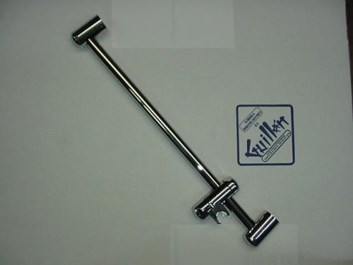 Jacuzzi C981827; Optica; Wall shower bar assembly; in Chrome