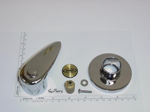 JAC C999827 HANDLE TEARDROP DECKMOUNT CRM   OPTICA; Discontinued Product - Use Jacuzzi P717827