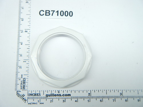 Jacuzzi CB71000; Pentair Jet; Back up nut; Unfinish