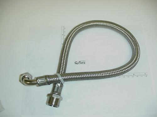 Jacuzzi D712000;; Hose flex 1/2m x3/4f npt 26l. Ell; Unfinish; Discontinued Product