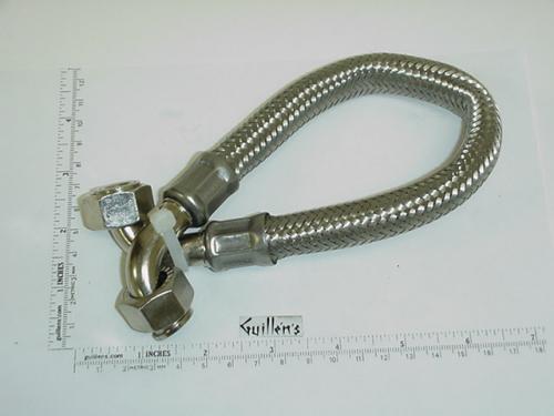 Jacuzzi D713000;; Hose flex 1/2 npsf15 l. 2 ell; Unfinish; Discontinued Product
