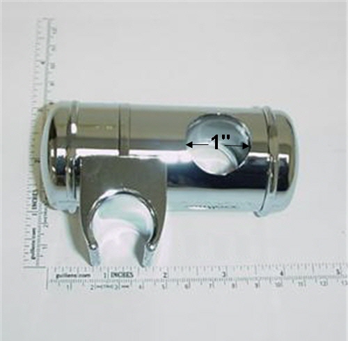 Jacuzzi D863827;; Handheld bracket hand shower for slide bar; in Chrome