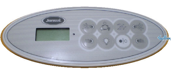 Jacuzzi DE15969; Designer III; Control panel electronic with lights; in Oyster