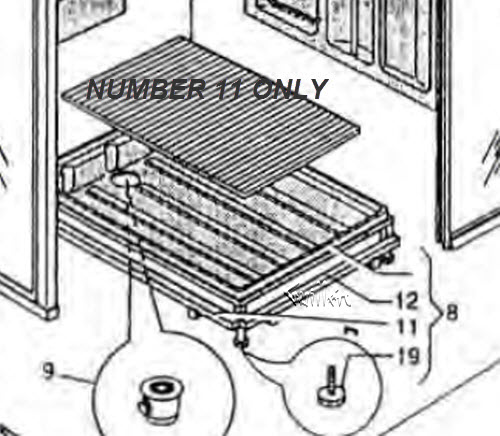 Jacuzzi E082000; J Dream 90; Front profile with strings; Unfinish; Discontinued Product