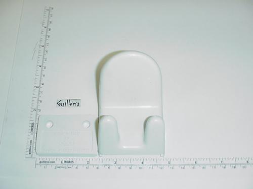 Jacuzzi E088902; J Dream 90; Bath robe hook; in White; Discontinued Product