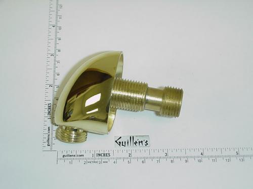 Jacuzzi E182829;; 1/2" 90 degree elbow for shower hose; in Bright Brass   E354829; E354829