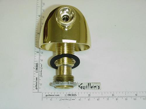 Jacuzzi E354829;; 1/2"" shower hose 90 degree elbow; in Bright Brass; Discontinued Product