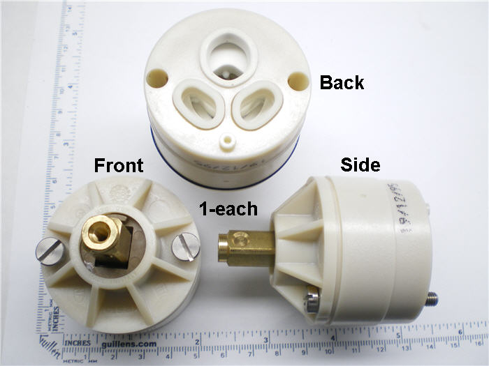 Jacuzzi E414000; cisal italy; cartridge shower valve; in Unfinish
