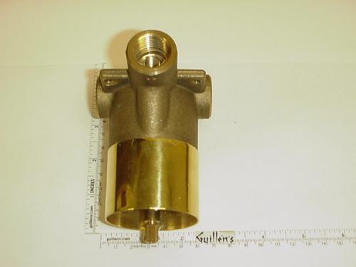 Jacuzzi E417829; J-Carre / J-Dream II; Shower diverter valve cisal Italy; in Bright Brass   E418829  ; Discontinued Product