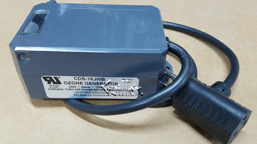 Jacuzzi EK38000;; Ozone generator waterborne (del ozone) 120 volts 11 watts 60 hz 90mA; Unfinish