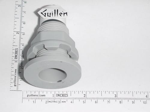 Jacuzzi F385945;; Fitting assembly ozone bulkhead; in Silver    C154000