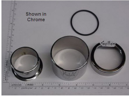 Jacuzzi F848829;; Trim kit delta mixervalve; in Bright Brass; Discontinued Product