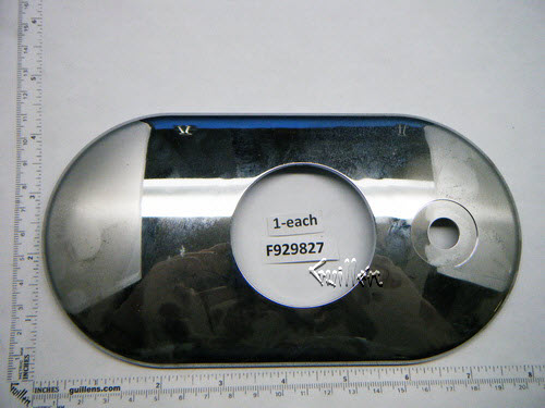 Jacuzzi F929827;; Faceplate mixer and diverter; in Chrome