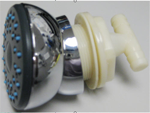 Jacuzzi FB68000; Ristorre; metallo lower body spray closed tee jet assembly shower panel for Ristorre; in Chrome; Discontinued Product