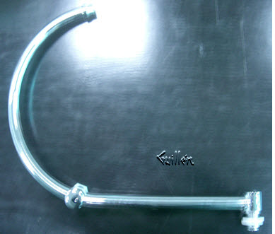 Jacuzzi FB87827; ; Hose flex shower arm chrome; in Chrome; Discontinued Product