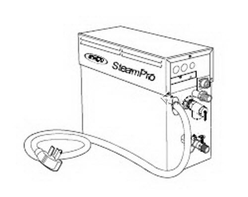 Jacuzzi G354000; Steampro (R); 1995 part steamer Catalog part catalog march 1995 technical part breakdown owner manuals Specifications Catalog   G354000; S060000; S064000; S062000