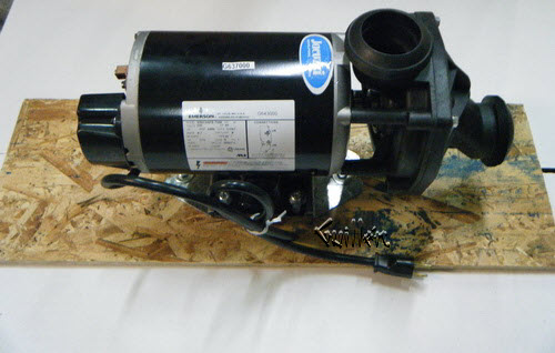 Jacuzzi G637000; J-pump; pump motor 5.7 amp 220 volts with air switch ; unfinish; Discontinued Product