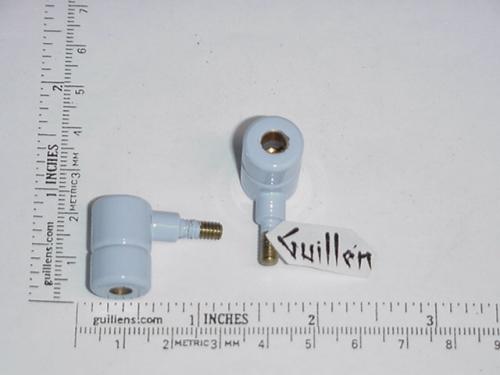 Jacuzzi G663984;; Hinge female closet door; in Sky Blue; Discontinued Product