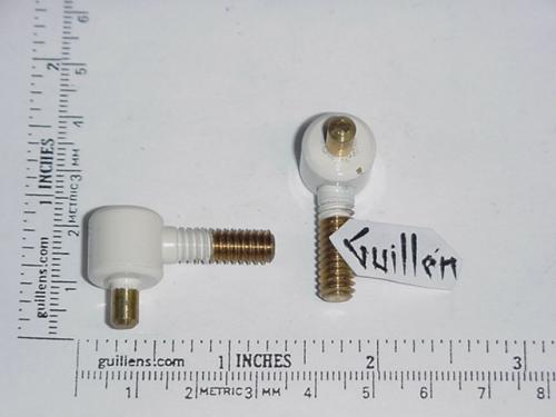 Jacuzzi G664958;; Hinge male Backwall; in Almond; Discontinued Product