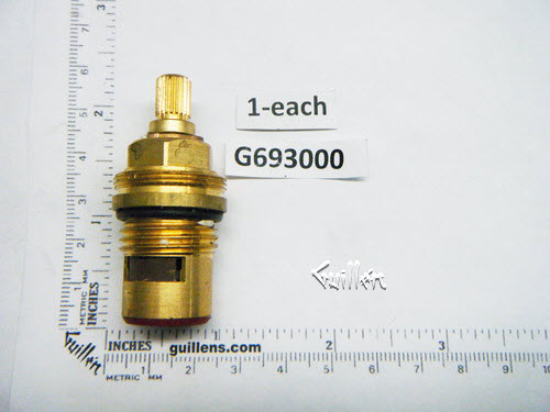 Jacuzzi G693000;; Repair kit faucet valve cartridge; Unfinish