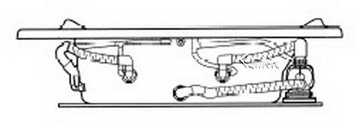 Jacuzzi G775000; Capella (R); 1995 Builder Series Whirlpool LH left hand 4 HTC / 3 BMH jets .75 hp / 1.5 hp pump motor 10.0 amp 115 volt 15 amp technical part breakdown owner manuals Specifications Catalog   G646000B