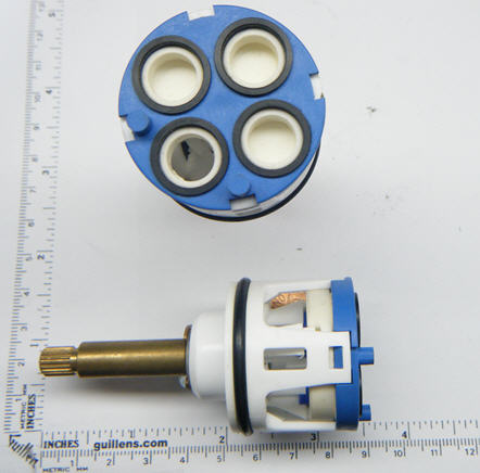 Jacuzzi GJ54000; Ristorre; diverter cartridge shower; in Unfinish; Discontinued Product