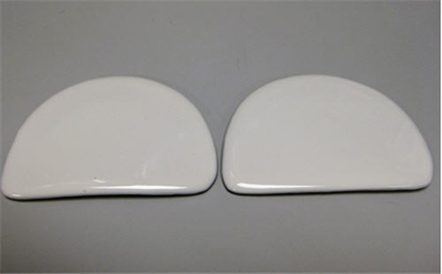 Jacuzzi GM18959; Espree; side cover bolt caps pair; in White; Discontinued Product