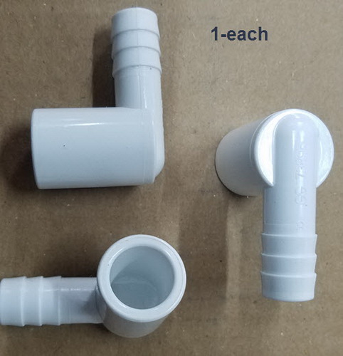 Jacuzzi GR76000; ; fitting 1/2" x 3/8" barb; in Unfinish