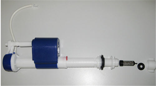 Jacuzzi GU91000; Perfecta / Era; fill valve; in Unfinish; Discontinued Product - Use Jacuzzi HB60000