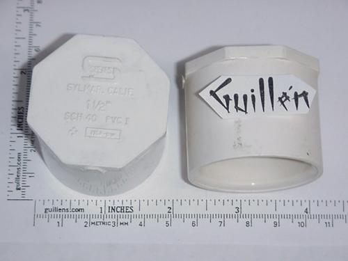 Jacuzzi H222000;; 1 1/2" spigot pvc plug; Unfinish