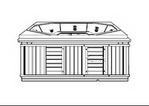 Jacuzzi H230000; Z115 / 315; 1998 Echo (R) Series Whirlpool Spa Echo / Essence spa 12 BMH jets 2.0 hp / 2 Speed pump motor 115 volt 20 amp / 230 volt 50 filter 25 sq heater 1.4 kw / 5.5 technical part breakdown owner manuals Specifications Catalog   J846000E