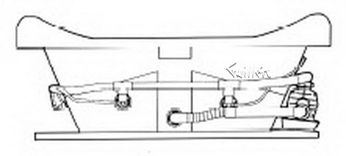 Jacuzzi H549000; Fresco (R); 1996 Builder Series Whirlpool LH left hand 4 HTC / 2 BMH jets .75 hp / 1.5 hp pump motor 10.0 amp 115 volt 15 amp technical part breakdown owner manuals Specifications Catalog   K141000; EN70