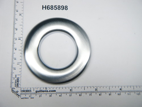 Jacuzzi H685898; BMH Jet; Face trim ring; in Brushed Chrome
