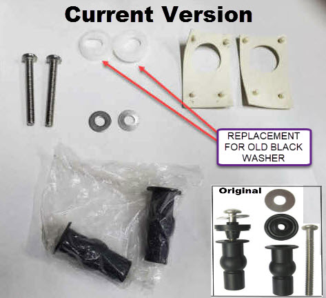 Jacuzzi HF18000; Espree; seat gasket; in Unfinish; Replaces HC33000