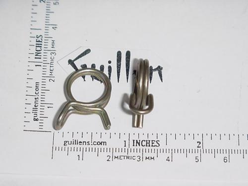 Jacuzzi J975000;; 3/8" inch Hose clamps dual wire; Unfinish