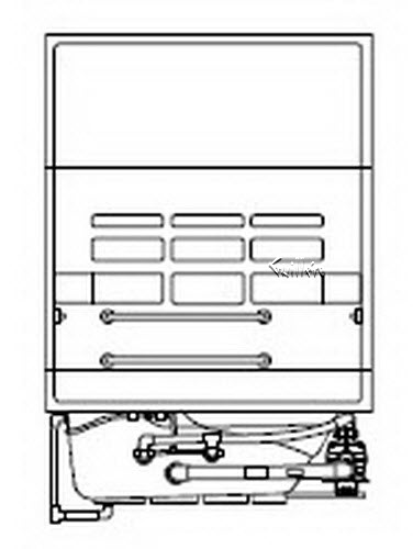 Jacuzzi M365000; Vantage (R); 1997 Builder Series Whirlpool ada with surround 4 HTC 10.0 amp 115 volt technical part breakdown owner manuals Specifications Catalog   M796000